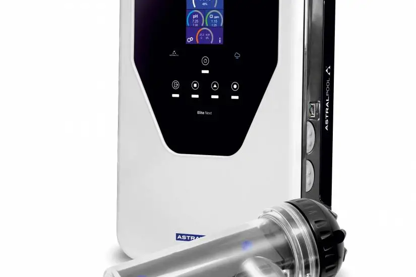 Equipamento de letrólise de uma piscina nos Açores